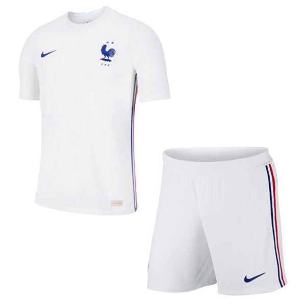 Camiseta Francia 2ª Niño 2020 Blanco